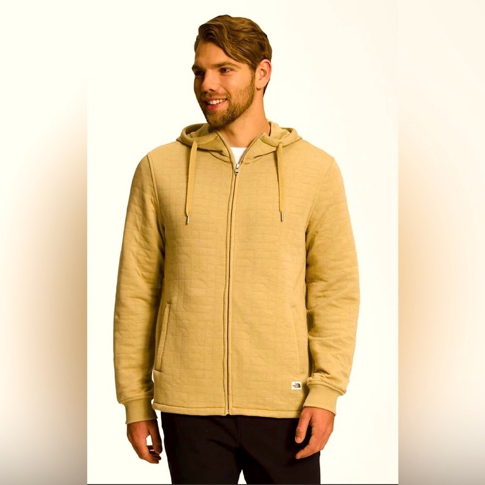 (NWOT) THE NORTHFACE Men’s Longs Peak Quilted Full-Zip Up Hoodie